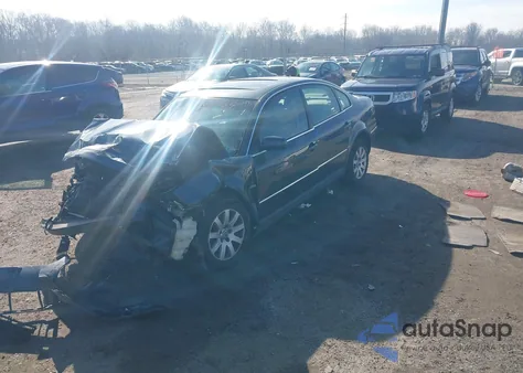 2003 Volkswagen Passat Gls from USA, damaged, VIN WVWPD63B73P343645